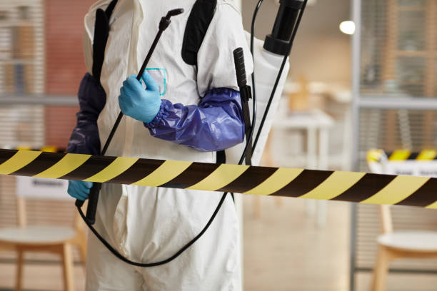 Professional Blood Cleanup technician working in Kent, WA